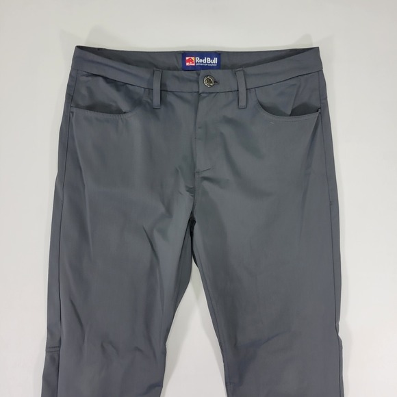 Red Bull Distribution Company Men's Gray Performance‎ Pants Size 32 x 32 - Picture 2 of 11